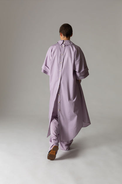 Track Suit Pants TRACKS / lavender vichy