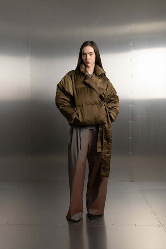 ADVENT SALE 10.12. / Puffer Jacket BAFF / cactus