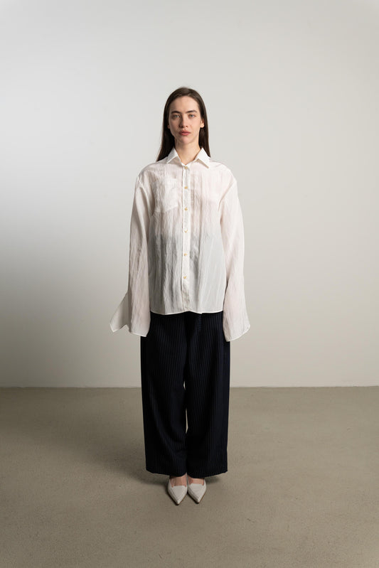 Bow Sleeve Shirt DAWN / frost