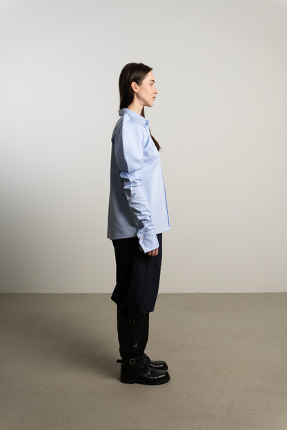 Puff Sleeve Shirt PYNTER / heavy cloud