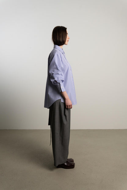 Wavy Yoke Shirt DREAM / sail stripe