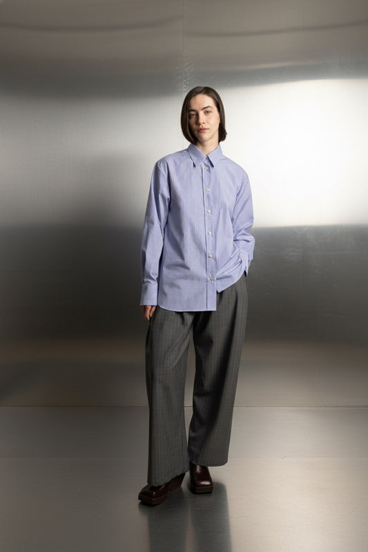 ADVENT SALE 22.12. / Wavy Yoke Shirt DREAM / sail stripe