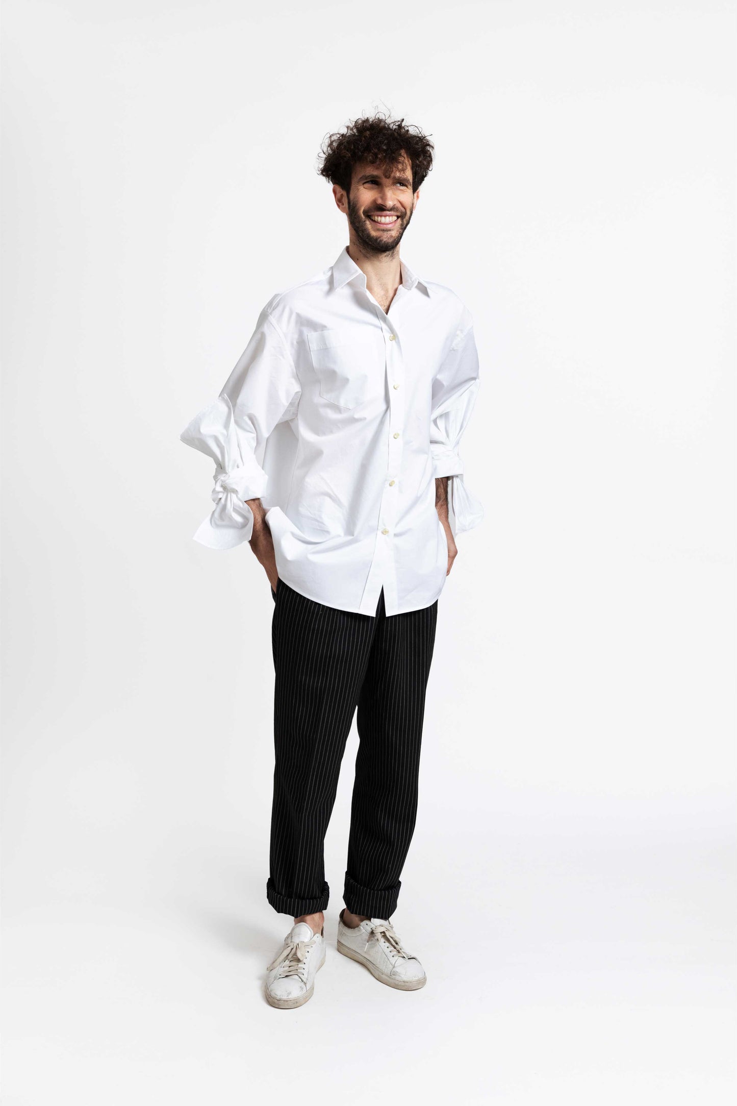 Bow Sleeve Shirt DAWN / paper