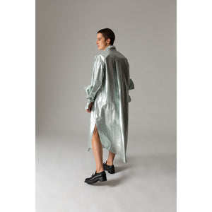 Bow Sleeve Dress LATTA / tinfoil