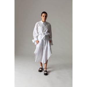 Shirt Skirt TENET / white rays