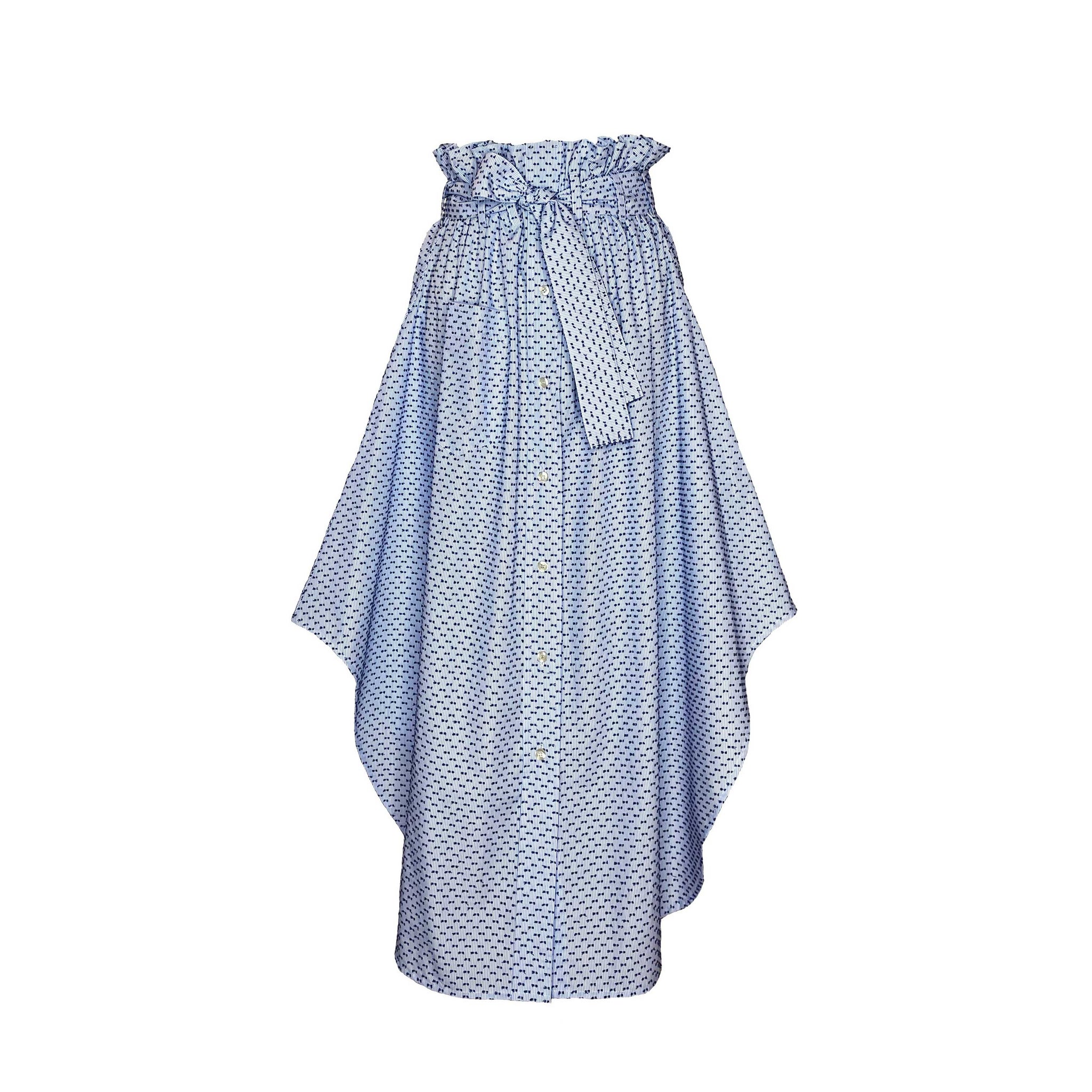 Shirt Skirt TENET / blue freckles