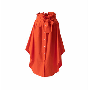 Shirt Skirt Midi / phoenix orange