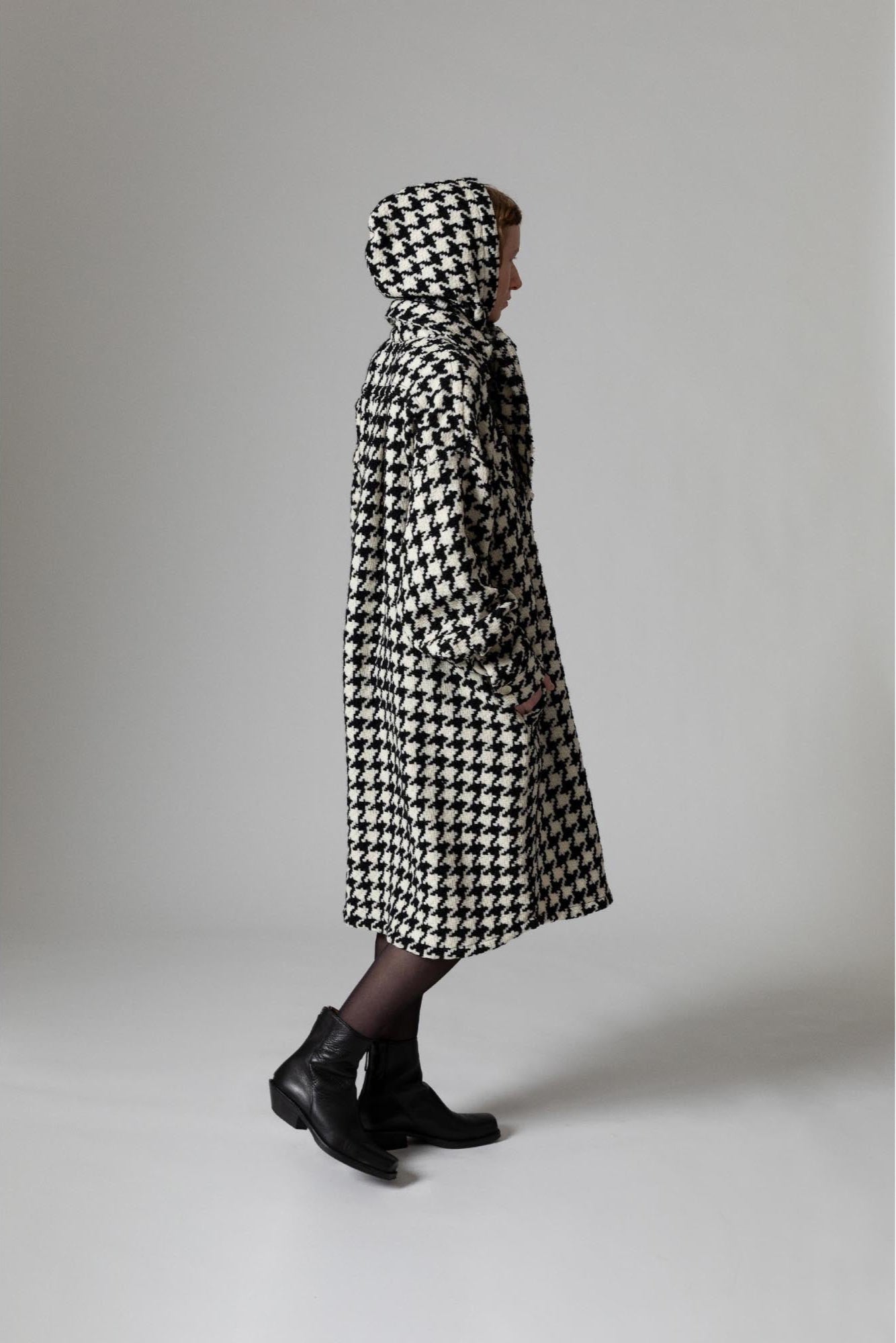 Head Scarf / houndstooth