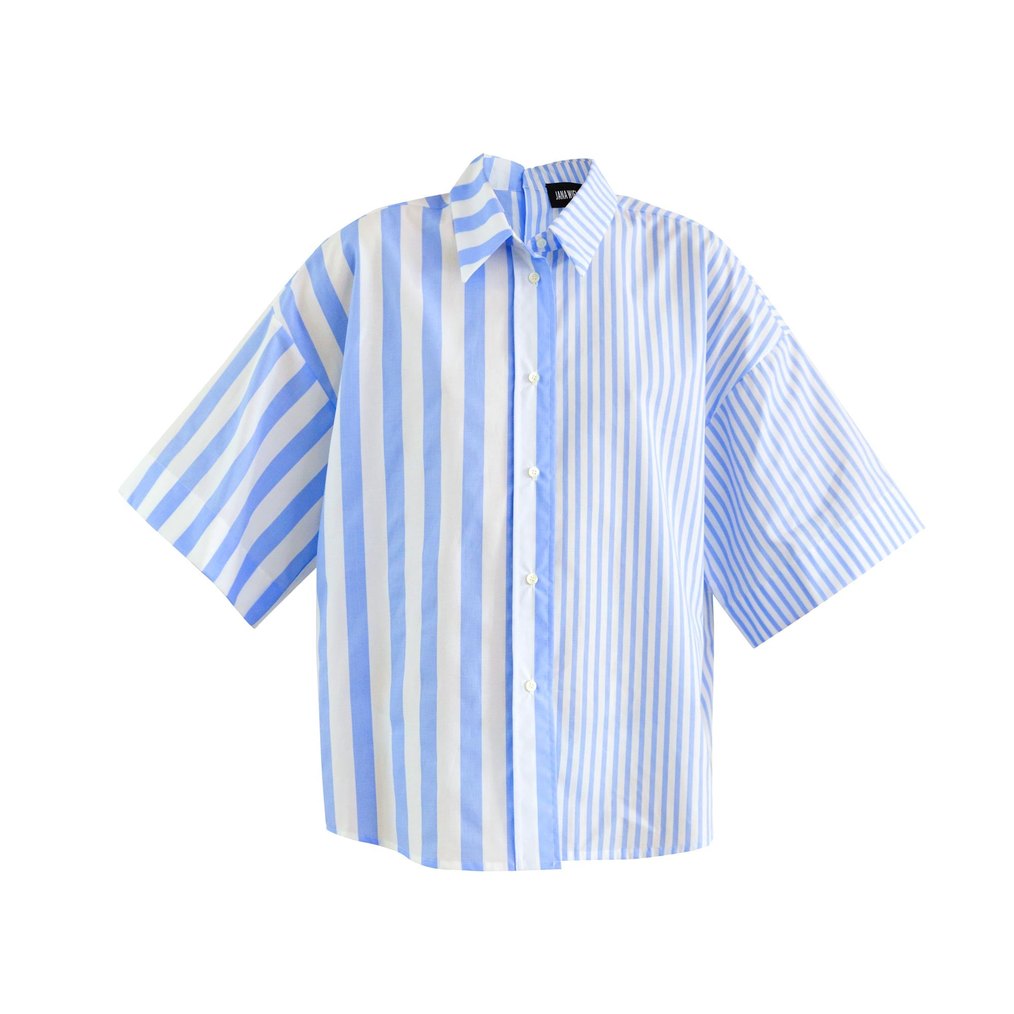 Twin Button Shirt / twin stripes – Jana Wieland